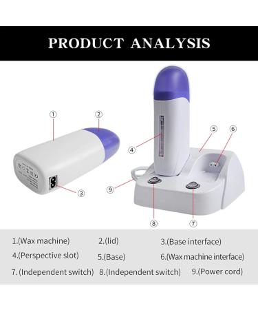 Aibyks Hair Removal Wax Heater - Professional Double Waxing Heaters for Effortless Hair Removal | Enhance Your Beauty Routine - Buy Online on GoSupps.com