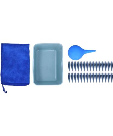 Buy Ear Wax Removal Tool Kit | 30 Nozzles Manual Ear Irrigation Washer for Adults & Kids - Effective Ear Cleaner (Sky Blue) - International Shipping Available - Buy Online on GoSupps.com