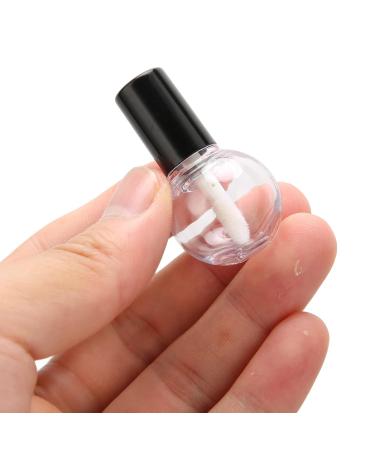 10 Pieces 5ml Empty Lip Gloss Bottles Set - Cute Refillable Mini Tube Containers for DIY Lip Gloss & Lip Balm - Buy Online on GoSupps.com