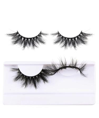 Derun 20MM 3D Long Real Mink Lashes Pack - Natural Fluffy Volume Eyelashes - Handmade Dramatic Criss-cross Lash - 5 Pairs - Buy Online on GoSupps.com