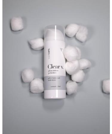 Vulvicare Clear V Prebiotic Intimate Soap pH 4 5 Balanced 150ml - With Lactic Acid for Balanced Microbiota - Vulvovaginal Hygiene & Care - Buy Online on GoSupps.com
