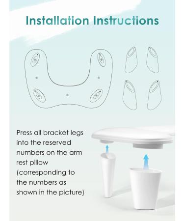 Nail Arm Rest Hand Pillow: Leather Nail Stand Nail Hand Rest - White Manicure Cushion Arm Rest for Nails - Non-Slip Foot Cushion for Nail Art Salon - Buy Online on GoSupps.com