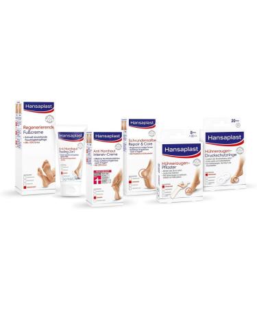 Hansaplast Chicken Eyes Plaster - 2 Pack (16 Pieces) | Pain-Relieving Foot Care for Effective Removal of Chicken Eyes - Buy Online on GoSupps.com