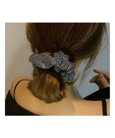 HappyERA Silver Rhinestone Hair Tie - Elegant Accessories for International Shipping - Buy Online on GoSupps.com