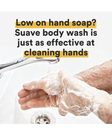 Buy Suave Men Body Wash Citrus & Sage - Energizing Clean Scent 15 oz - Buy Online on GoSupps.com