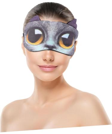 Beavorty 2 Sets Cotton Sleeping Masks Eye Masks for Sleeping Headband Comfortable Blindfolds for Home Office School Car 4Pcs*2 - Buy Online on GoSupps.com