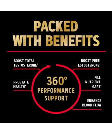 GNC Mega Men Healthy Testosterone Vitapak Program - Boost Vitality & Performance (30 Servings - Buy Online on GoSupps.com