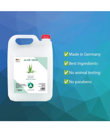  VITACAB Hand Soap 5 Litre | Liquid Hand Soap with Aloe Vera in Industrial Format 5 Litres | Special for Hotels and Hospitality | 5000 ml - Buy Online on GoSupps.com