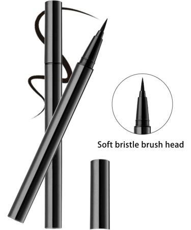 Liquid Eyeliner Waterproof Eyeliner Liquid Long-Lasting Eyeliner Pencil Liquid Eye Liner for Women Girls and Makeup Artists Lambo Black (Hair) - Buy Online on GoSupps.com