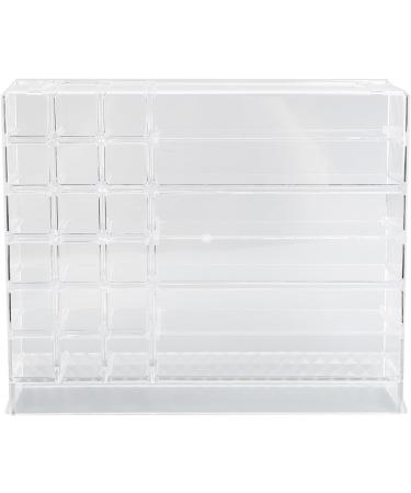 Fictory Diamond Lipstick Powder Cabinet - Organize and Display Cosmetics - Space Saving Transparent Shelf - Buy Online on GoSupps.com