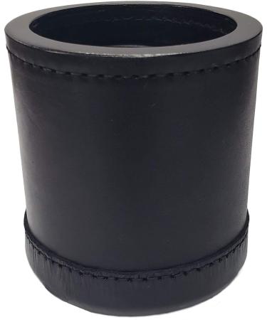 Marion's Bundle: 4 Deluxe Leather Dice Cups with Color Dice - Dark Mahogany - Buy Online on GoSupps.com