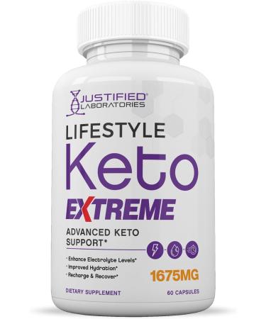 (3 Pack) Lifestyle Extreme Keto Pills 1675MG New & Improved Formula Contains Apple Cider Vinegar Extra Virgin Olive Oil Powder Green Tea Leaf 180 Capsules - Buy Online on GoSupps.com