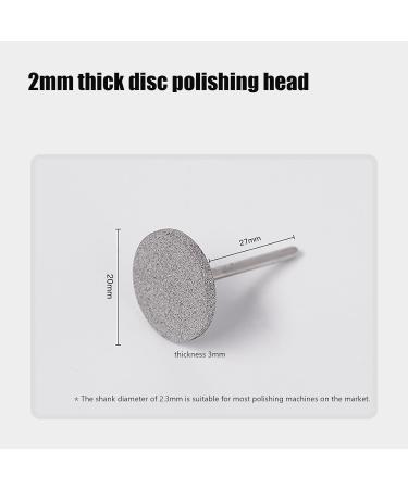 Sanding Disc Nail Drill Bits - Universal Fit for Electric Nail Drills | Manicure & Cuticle Care | 1pcs - Buy Online on GoSupps.com