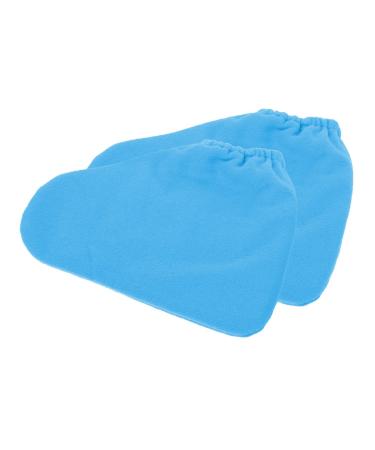 1paire Couvre Cire Pour Soins Des Chaussettes Paraffine R utilisables Pour Traitements Hydratants Ou Salon