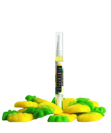 Pineapple Fragrance Scent Moisturising Cuticle & Nail Oil Travel Brush Pen For hyrating and nourishing dry and brittle nails