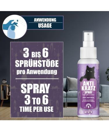 Adema Natural Anti Kratz Spray for Cats & Kittens | Safe Alternative to Cat Deterrent Devices - International Shipping Available - Buy Online on GoSupps.com