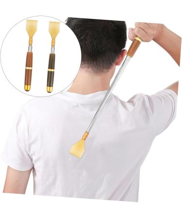 Minkissy 4-Piece Telescopic Back Scratchers - Portable Green Resin Claws for Men | Perfect Itching Solution - Buy Online on GoSupps.com
