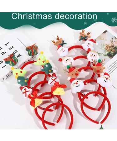 xbiez Eye Catching LED Headbands for Christmas Be the Life of the Celebration (One Size Springy Santa Hat & Christmas Tree Designs) Santa Claus - Buy Online on GoSupps.com