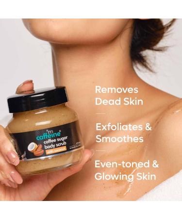  mCaffeine Coffee Sugar Body Scrub with Coconut - Buy Online on GoSupps.com