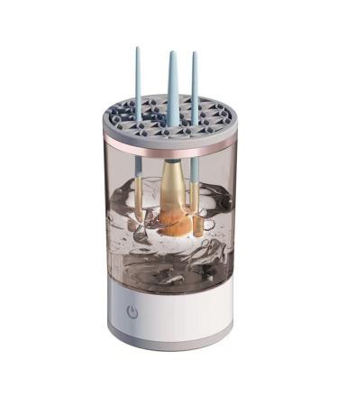 Make-up brush cleaner and dryer electric brush cleaning device portable make-up brush cleaner all in 1.7000r USB-automatic spinner cosmetic brush cleaner