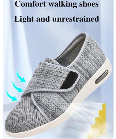 Extra Wide Width Shoes for Men & Women | Orthopedic & Diabetic Slip-On Sneakers for Plantar Fasciitis & Swollen Feet Relief - Comfortable Walking Slippers for Elderly - Buy Online on GoSupps.com