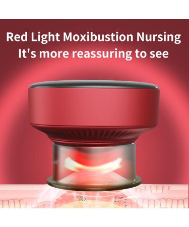 Buy Smart Electrical Cupping Set with Red Light & 12-Speed Massage for Tiredness Relief | International Shipping Available - Buy Online on GoSupps.com