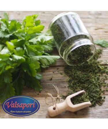  HOME LINE Sun-dried parsley leaves in a 250g pack - Sicilian culture | Gluten-free vegan | Aromatic spices - Buy Online on GoSupps.com
