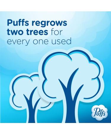 Puffs Ultra Soft Non-Lotion Tissues, 10 Cubes, 56 Tissues per Box - Pack of 10 - Buy Online on GoSupps.com