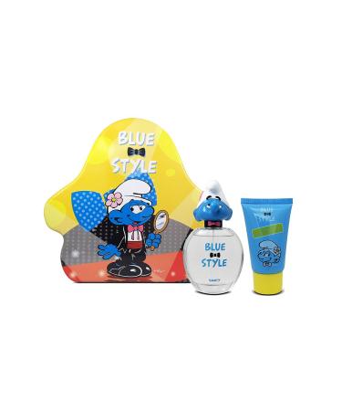 First American Brands Smurfs 3D Vanity Perfume for Children 1.7 Ounce and Shower Gel 2.5 Fl. oz.