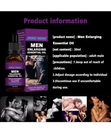 Huile d'agrandissement du p nis paississement du p nis croissance largissement du p nis am lioration de l' rection et retardement de l' jaculation. (Lila 5PC) - Buy Online on GoSupps.com