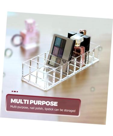 FOMIYES 3pcs Box Makeup Storage Box Makeup Organzier Clear Stand Cosmetics Rack Multipurpose Eye Shadow Box - Buy Online on GoSupps.com