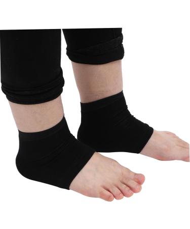 Healeved 20 Pairs Silicone Heel Socks Toeless Moisturizing Socks Dry Heels Socks Comfortable Heel Socks Comfortable Foot Sleeves Breathable Foot Sleeves High Heels Replaceable - Buy Online on GoSupps.com