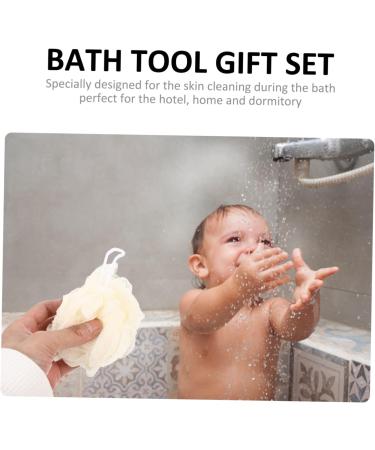 Kit De Bain Outil De Nettoyage Du Corps Gommage Corporel Prot ge-mains Ensemble Accessoires De Douche - Buy Online on GoSupps.com