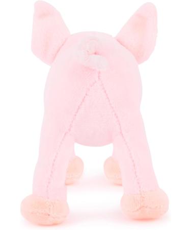 Zappi Co 100% Recycled Plush Piglet Toy - Eco-Friendly Stuffed Animal for Newborns (14cm) - Buy Online on GoSupps.com