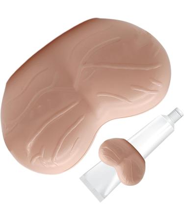 Toothpaste Tube Squeezer Funny | Shape Automatic Tube Squeezer Holder Tricky Clips Unique and Creative Bathroom Accessory for Friends and Family Saves Toothpaste and Creams Skin Color - Buy Online on GoSupps.com