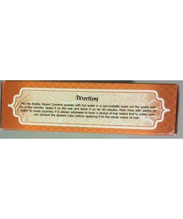Turucuma Henna for Hair Treatment - Radhe Shyam Powder 100g - Buy Online on GoSupps.com