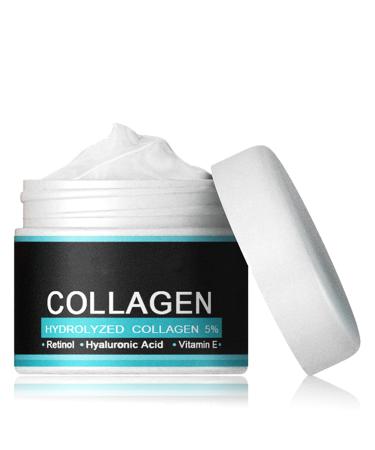 Collagen Night Cream for Face - Face Cream Men - Face Moisturizer Anti Aging & Wrinkle Cream for Men With Collagen Hyaluronic Acid Vitamins E Night Skin Care Men Skin Tightening Cream