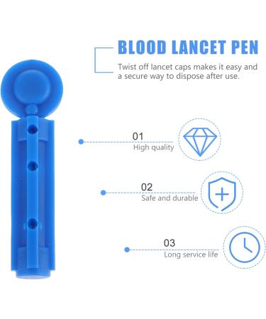 COHEALI Top Lancet 200Pcs Painless Lancing Device | Blood Sample Lancet Pen for Easy Blood Testing - Buy Online on GoSupps.com