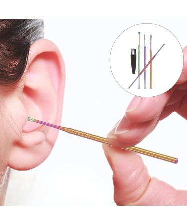 iplusmile Stainless Steel Ear Pick Kit for Earwax Removal - Includes Scoop, Brush, and Storage Box - Ear Cleaning Tool for Men, Women, and Adults - Buy Online on GoSupps.com