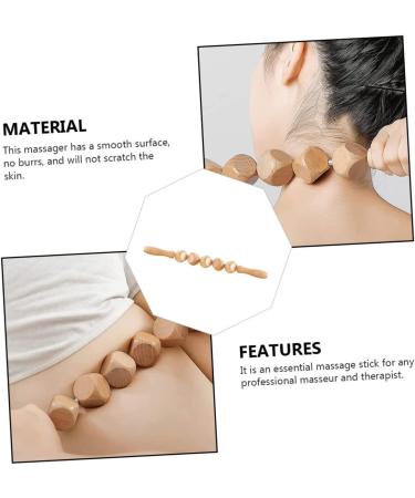 Lurrose Massage Tab - Spa Scrubber Tool for Muscle Relaxation | Handheld Massager & Leg Roller for Deep Tissue Care - Buy Online on GoSupps.com