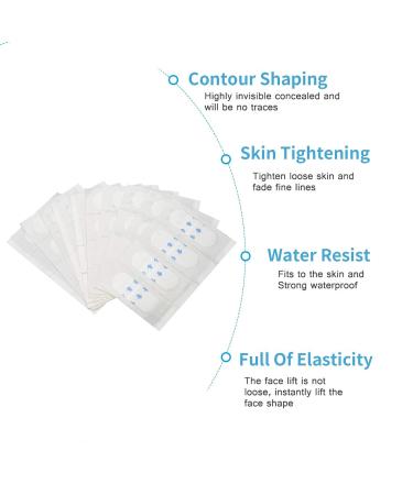 Face Lifting Patch - Invisible Artifact Stickers for Chin Slimming & Anti-wrinkle | 40 PCS - Beauty Tools for a Youthful Look - Buy Online on GoSupps.com