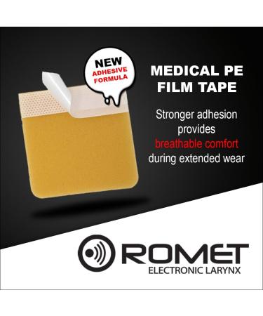 Romet Stoma Cover Foam Filters for Laryngectomees - Large Beige Improved Adhesive 90 Day Supply - Buy Online - Buy Online on GoSupps.com