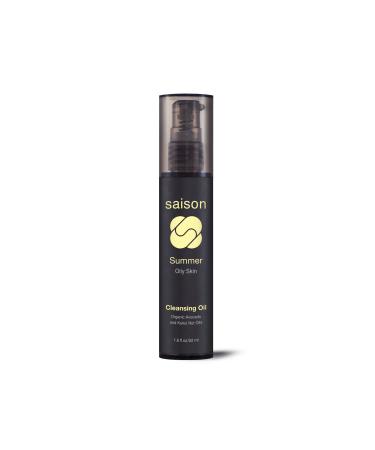 Saison Summer Cleansing Oil | Organic Natural Vegan & Cruelty Free Beauty | Good for Oily Skin