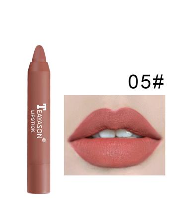 Matte Lipstick #05 - Moisture Extreme Waterproof & Durable | Sexy Color for All Skin Types - Buy Online on GoSupps.com