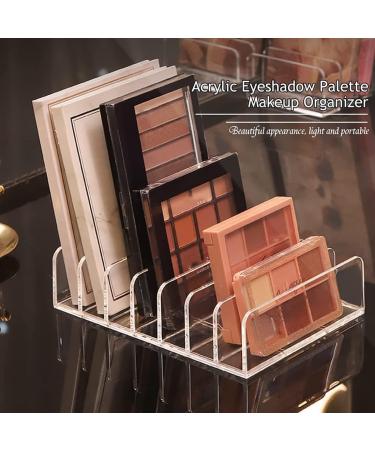 Tbkoeudhg 2Pcs Acrylic Eyeshadow Palette Makeup Organizer 7 Cells Cosmetic Organizer Cosmetic Accessories Organizer - Buy Online on GoSupps.com