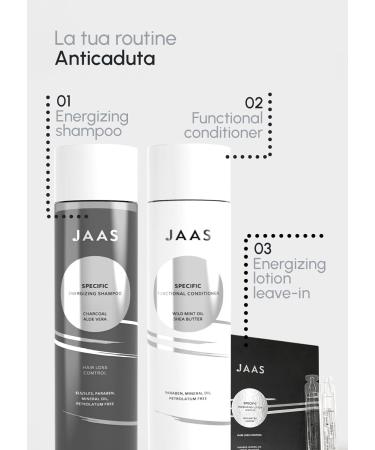  JAAS JAAS Professional Anti-Hair Loss Conditioning Balm Stimulating and Energizing. Treats and detangles thanks to natural ingredients. 250 ml - Buy Online on GoSupps.com