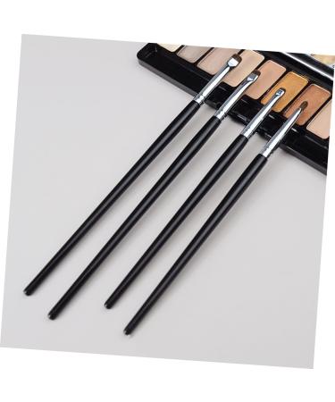 FOMIYES 4pcs Eyeliner Brush Kit Horse Hair Black Fine Precision Eyeliner Brush - Buy Online on GoSupps.com