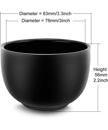 Grooming Shaving Kit for Men Strong Razor and Brush Stand with Stainless Steel Shaving Soap Bowl Dad Gifts Boyfriend Gifts Husband Gifts for Him Black - Buy Online on GoSupps.com