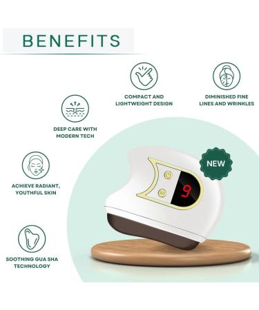Electric Gua Sha Facial Sculpting Tool - Portable Wireless & Multi-Functional Beauty Device for All - Buy Online on GoSupps.com
