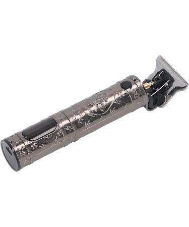 GLOGLOW Rechargeable Hair Trimmer - Portable & Slip Resistant with LCD Display for Travel (Skull LCD Silver) - Best International Shipping - Buy Online on GoSupps.com